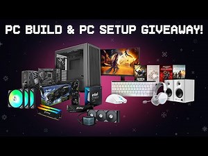 Building a PC Setup To Give to One of You!🎁✨Intel Core Ultra 9, Palit Geforce RTX 5070Ti & More! 🎉