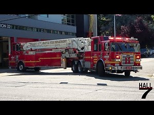 Seattle Fire Department - Ladder 11 Responding