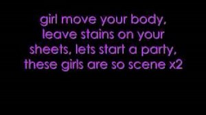 SCENE GIRLZ Lyrics - BROKENCYDE | eLyrics.net