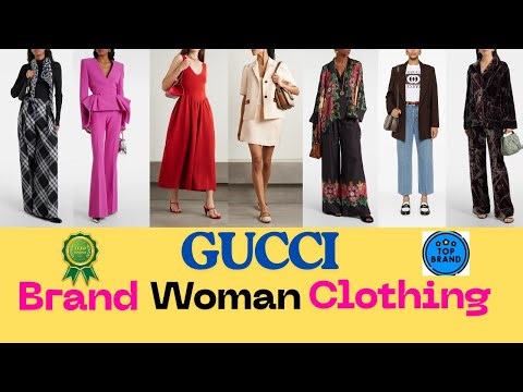 Luxury, most famous branded women's clothing for luxury life