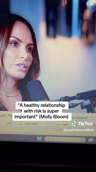 Molly Bloom dropped some great nuggets in her sit down on The Diary of a CEO. #risk #calculatedrisk #mollybloom #pokerplayer #mollysgame #ceo #diaryofaceo #greatadvice #takerisks