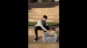 LEGO fan creates music video using bricks as instruments