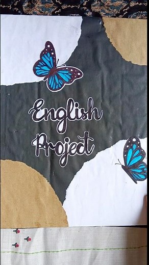 English Project file ✨|| Chapter Bholi Class 10 || #projectfile #shorts