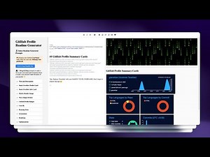 How to Generate GitHub Readme File by Using Readme Profile Generator - Markdowners