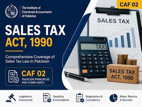 Sales Tax - Lec No 5 (part A)