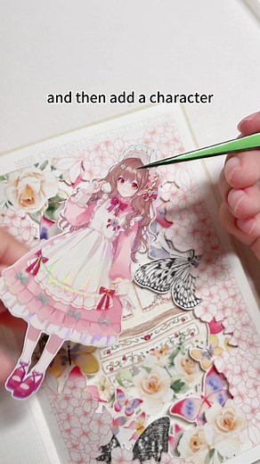 Easy Window Page Creation Tutorial Using Washi Tape