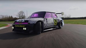 The Renault R5 Turbo 3E Is The Electric Rally Car The FIA Won't Let Renault Race - Jalopnik