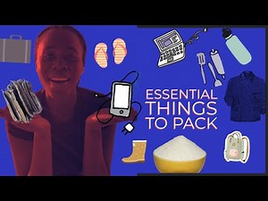 Essential Things to Pack for School as an International Student (From Africa)