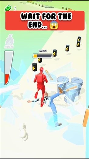 Wait for the End... BOOM! 💥 Muscle Rush Ultimate Smash! 😱 #shorts