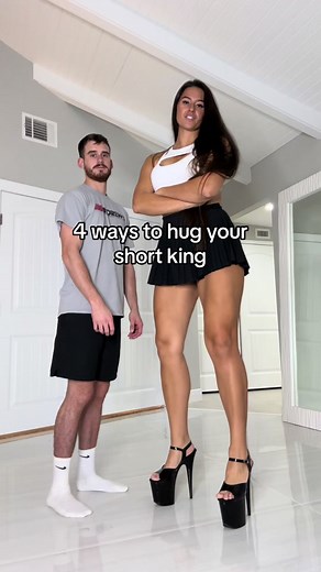 4 Ways to Hug Your Short King/Queen