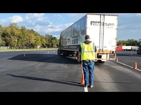 BACKING PRACTICE FORWARD AND REVERSE OFFSET