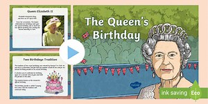 KS2 The King's Birthday Information PowerPoint