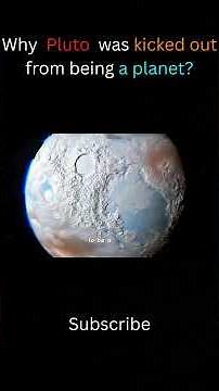 Pluto Was a Planet... So What Changed?🫨🫨 #space