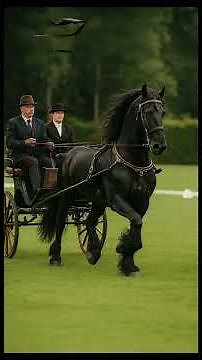 Frison – Le cheval noir des légendes