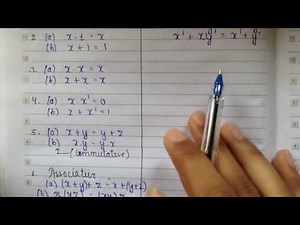 simplification of boolean algebra and its laws