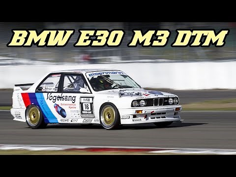BMW E30 M3 DTM - high revving racecars (Nürburgring 2018)