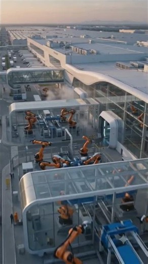 How Robots Build Electric Cars in a Massive Factory! 🤖⚡#Factory #Cars #Innovation #Documentary #USA