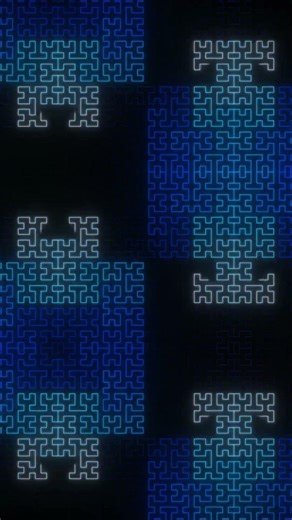 hilbert curve mandara