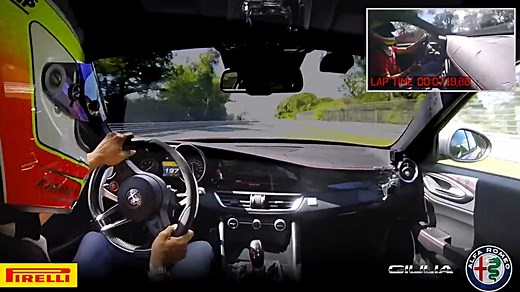 Alfa Romeo Giulia Quadrifoglio sets Nurburgring record of 7:32