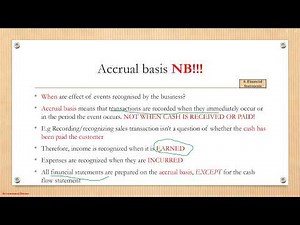Conceptual Framework Video 2 Accounting Concepts. Understanding Accounting. Accounting for beginners