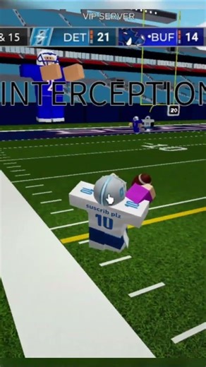 SUPERMAN DIVE TO SECURE THE READ ON THE FOLD!! [ROBLOX Football Fusion]