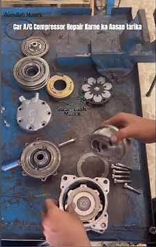 How To Car 🚗 Sanden A/C Compressor Repair