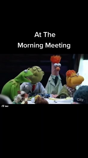 The Muppets Morning Meeting Safety First Scene