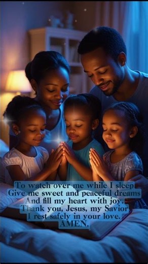 “Night Prayer for Kids – Sweet Dreams 🙏”