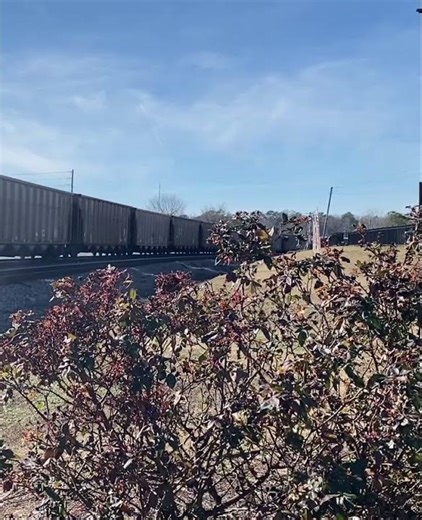 BNSF 6050 and BNSF 8444 serve as Rear DPU on NS 732 in Austell, GA