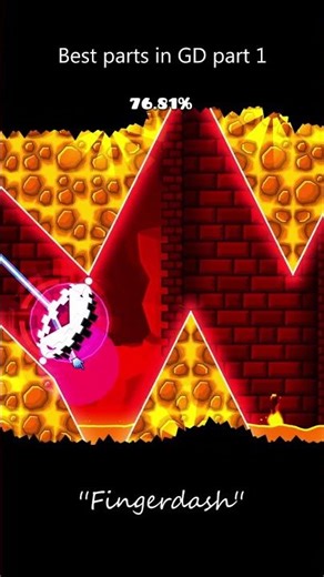 Best parts in GD part 1 #shorts #viral #shortsviral #geometrydash