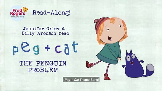 PROBLEM SOLVERS! Grab your uke and join Peg Cat co-creators Jen and Billy for an amaaaaazing read-along of The Penguin Problem right now! | Peg Cat