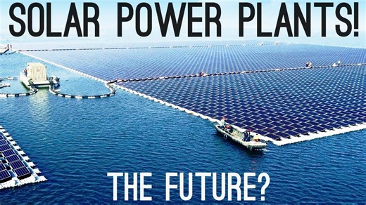 The future of solar power plants and energy growth