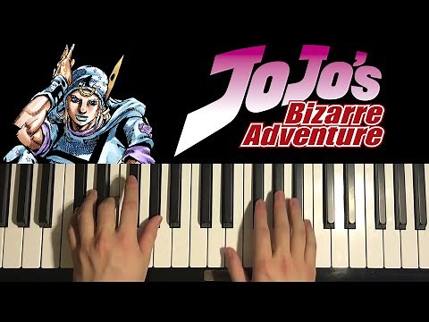 JoJo's Bizarre Adventure - Johnny Joestar Theme (Piano Tutorial Lesson)