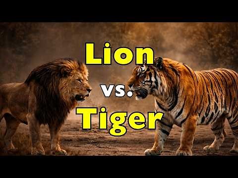 Lion vs Tiger: Who Would Really Win in a Fight? [ID1001]