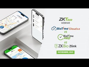 💻 WEBINAR | BioTime Cloud 2.0 vs. BioTime Pro vs. ZKBio ZLink
