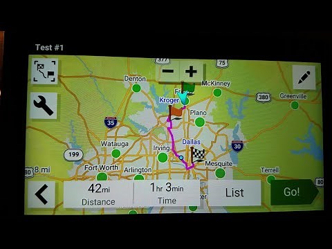 Garmin DriveSmart 66 Route Planner tutorial
