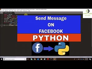 How to send message on facebook by python | fbchat tutorial