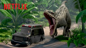 273K views · 5.6K reactions | A summer camp full of dinosaurs – what could possibly go wrong? Jurassic World: Camp Cretaceous, the first animated series in the Jurassic World franchise, arrives 18 September. | Netflix | Facebook