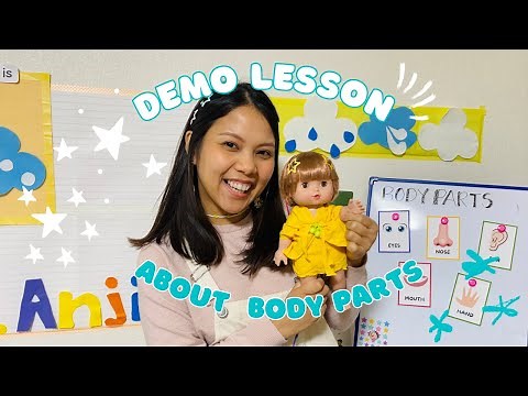 Demo Lesson About Body Parts | English Lessons | ESL