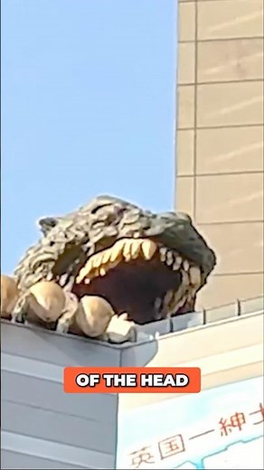 Found Godzilla in the Heart of Shinjuku