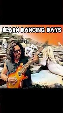 “Learn Led Zeppelin’s Dancing Days riffs with Mike Ruggirello today!