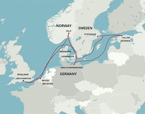 Vibrant Northern Capitals - Oceania (14 Night Roundtrip cruise from London)