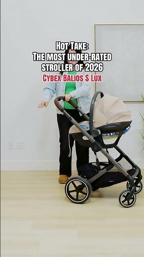 The most underrated stroller of the year just dropped at Snuggle Bugz — meet the Cybex Balios S Lux.