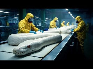 Inside the Python-Leather Factory: From Raw Skin to $15,000 Luxury Jacket (Full Process)