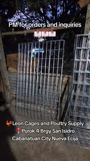 🐓Leon Cages-and Poultry Supply 📍Purok 4 Brgy San Isidro Cabanatuan City Nueva Ecija | Leon Cages-and Poultry Supply
