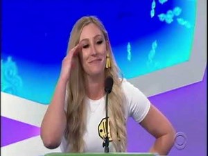 A tough/heartbreaking loss on a Showcase -- Over by $3 -- The Price is Right (Carey)
