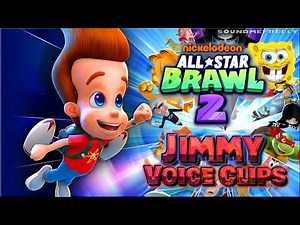 All Jimmy Neutron Voice Clips • Nickelodeon All-Star Brawl 2 • Voice Lines • (Debi Derryberry)