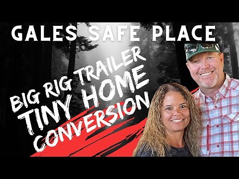 *TINY HOME TOUR* Big Rig Refrigerated semi-trailer converted into a Tiny house.