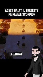Acest băiat îl trezește pe regele scorpion #film #movie #movieclips #filmclips | Lucruri Interesante
