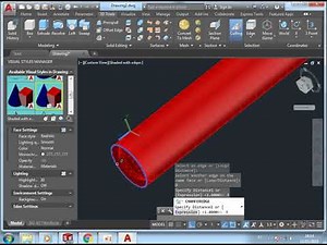 Autocad 2D e 3D 2019 - 88 Desenhando rosca Parafuso 3D